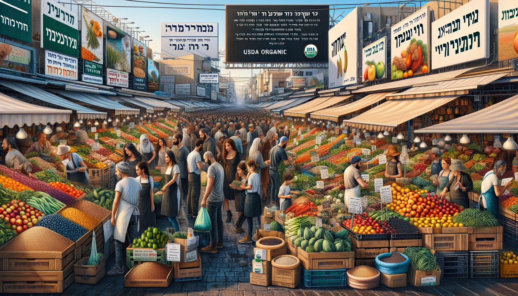 איך לקנות תזונה אורגנית בשוק הישראלי